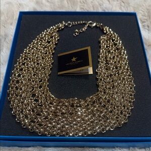 Gold Statement Necklace by Melissa Gorga